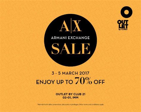 armani outlet|armani exchange clearance sale.